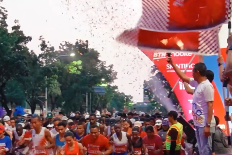 Catat, 34 Jalan Ditutup saat Jakarta International Marathon 2024, Mana Saja?