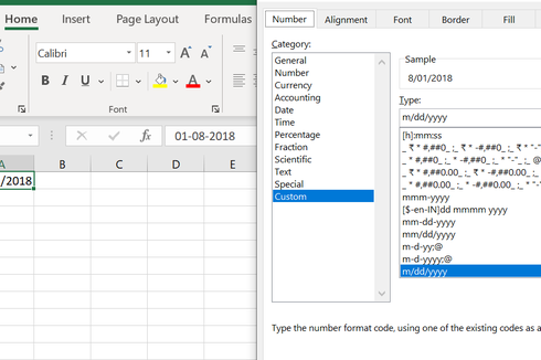 Cara Mengatur Format Tanggal di Microsoft Excel