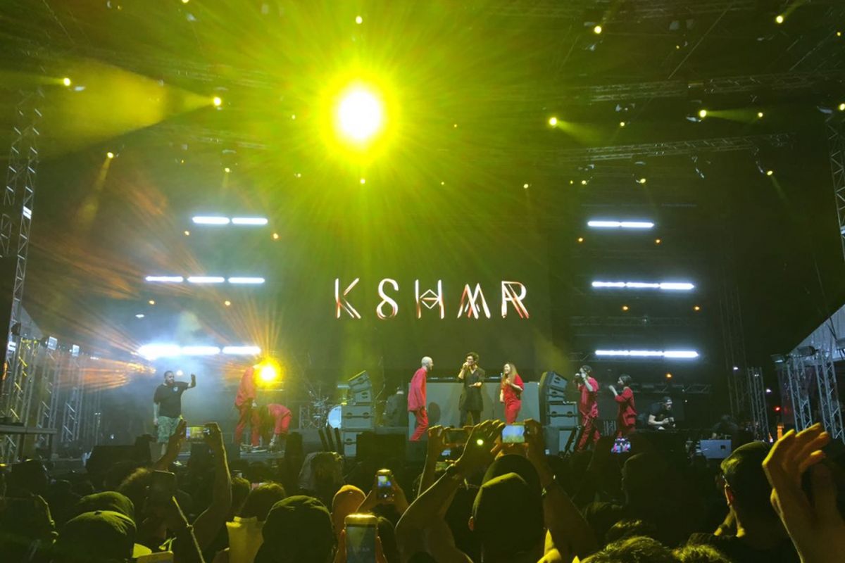 Penampilan KSHMR di Ultra Singapore, Minggu (11/6/2017)