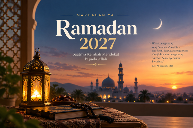 Puasa 2027 Berapa Bulan Lagi? Cek Perkiraan Awal Ramadan dan Countdown