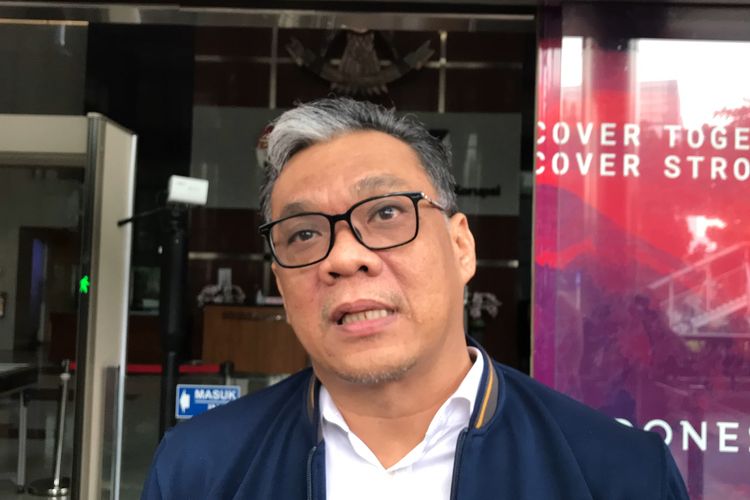 Ketua Umum Partai Gerakan Perubahan Indonesia (Garuda) Ahmad Ridha Sabana saat ditemui di Gedung Merah Putih KPK, Jakarta, Rabu (22/6/2022).