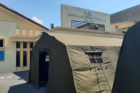 Tenda Kasih Anne Avantie untuk Tampung Pasien Covid-19 Berdiri di RSJ Semarang