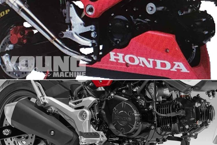 Bocoran gambar yang ditengarai generasi baru Honda Grom 