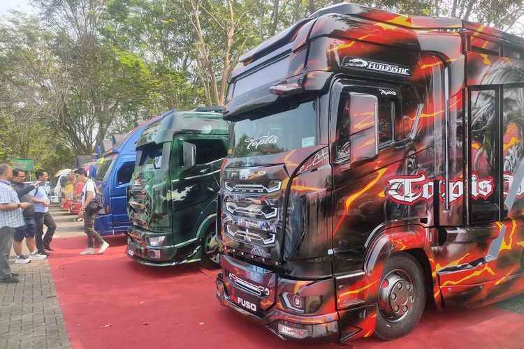 Modifikasi truk Canter di GIIAS 2024