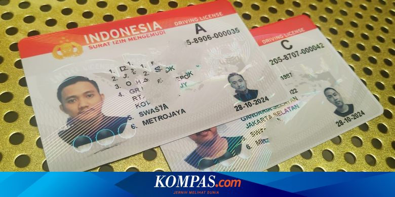 Catat Ini Syarat Dan Ketentuan Bikin Smart Sim Halaman All Kompas Com