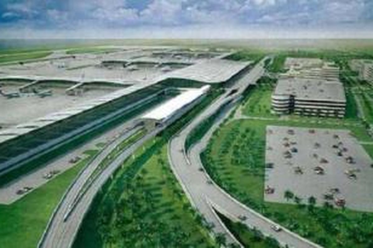 Masterplan bandara baru Yogyakarta di Kulon Progo.