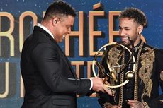 Raih Pemain Terbaik Perancis, Neymar Isyaratkan Bertahan di PSG