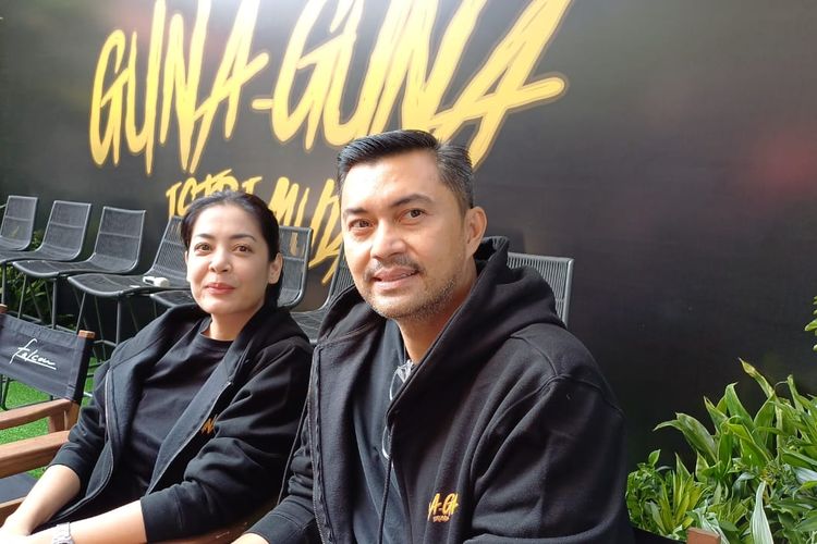 Lulu Tobing dan Anjasmara saat ditemui di kawasan Kalibata, Jakarta Selatan baru-baru ini. 