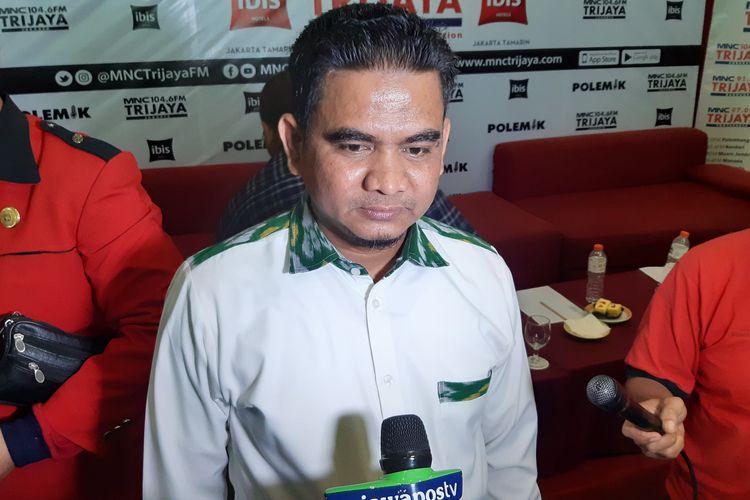 Politisi PKS Indra dalam sebuah diskusi di Cikini, jakarta, Sabtu (21/12/2019).