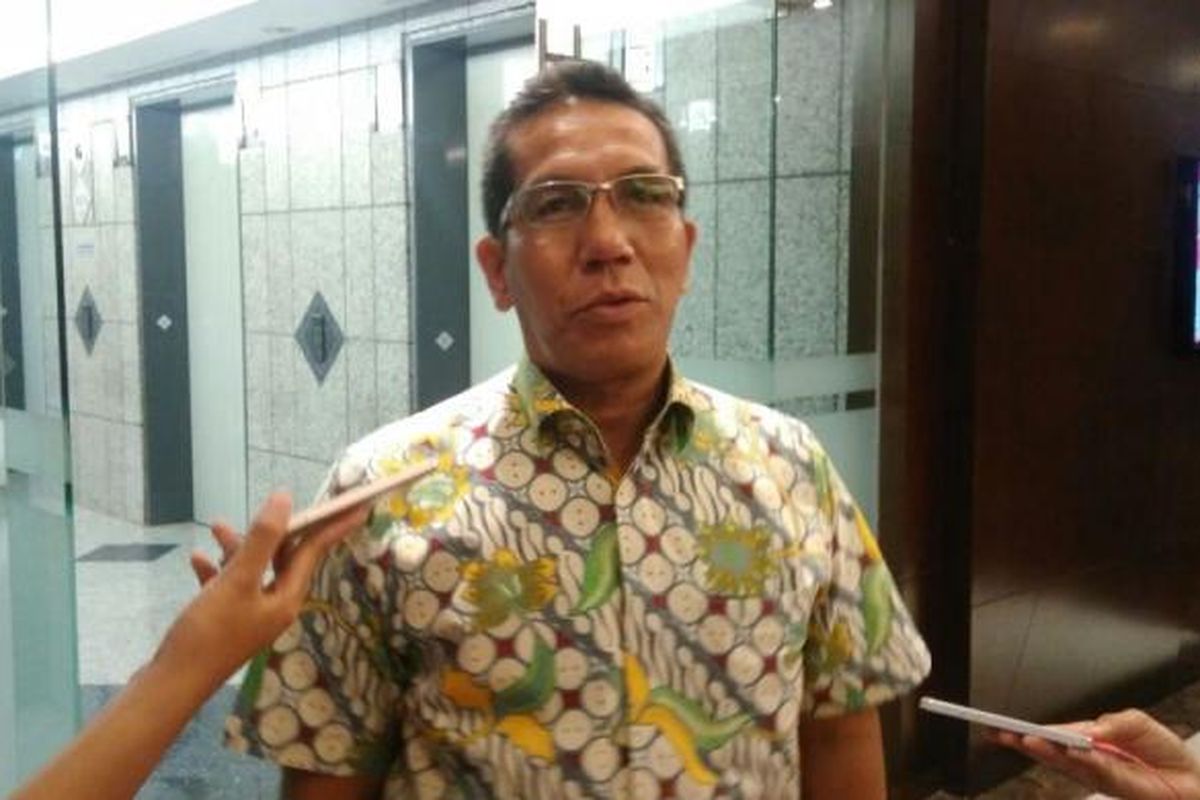 Direktur Penilaian Perusahaan PT Bursa Efek Indonesia Samsul Hidayat