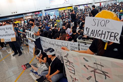 Bandara Hong Kong Lumpuh akibat Unjuk Rasa, Ini Imbasnya ke Perekonomian