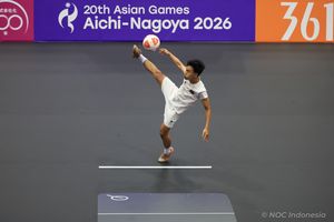 Sejarah Tercipta, Yoga Persembahkan Medali Teqball Pertama Indonesia di Asian Games 2026
