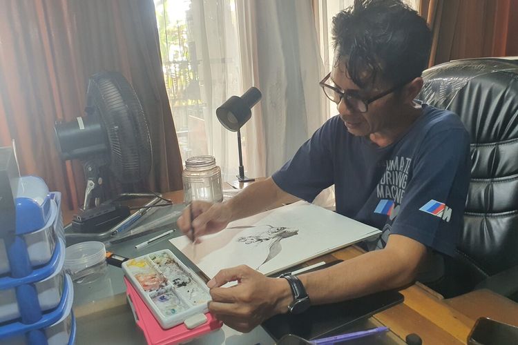 Berawal dari Coretan di Buku Sekolah, Komikus Yogyakarta Apri Kusbiantoro Tembus Pasar Eropa