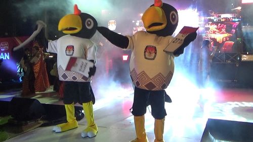 Peluncuran Pilkada Serentak, KPU Palopo Jadikan Burung Allo sebagai Maskot