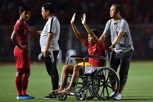 Cedera dan Pakai Kursi Roda Usai Laga, Evan Dimas Maafkan Pemain Vietnam