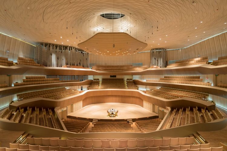 Setiap auditorium dirancang dengan layout dan desain yang berbeda