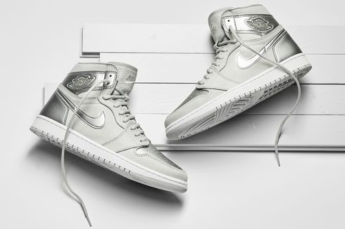 Air Jordan 1 CO.JP Metallic Silver Siap Dirilis, Tertarik?