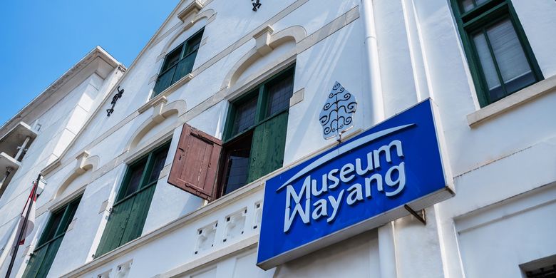 Museum Wayang yang berada di Kawasan Kota Tua Jakarta.
