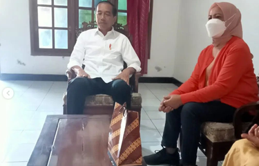 Viral, Video Jokowi dan Iriana Bertamu ke Rumah Warga di Boyolali ...