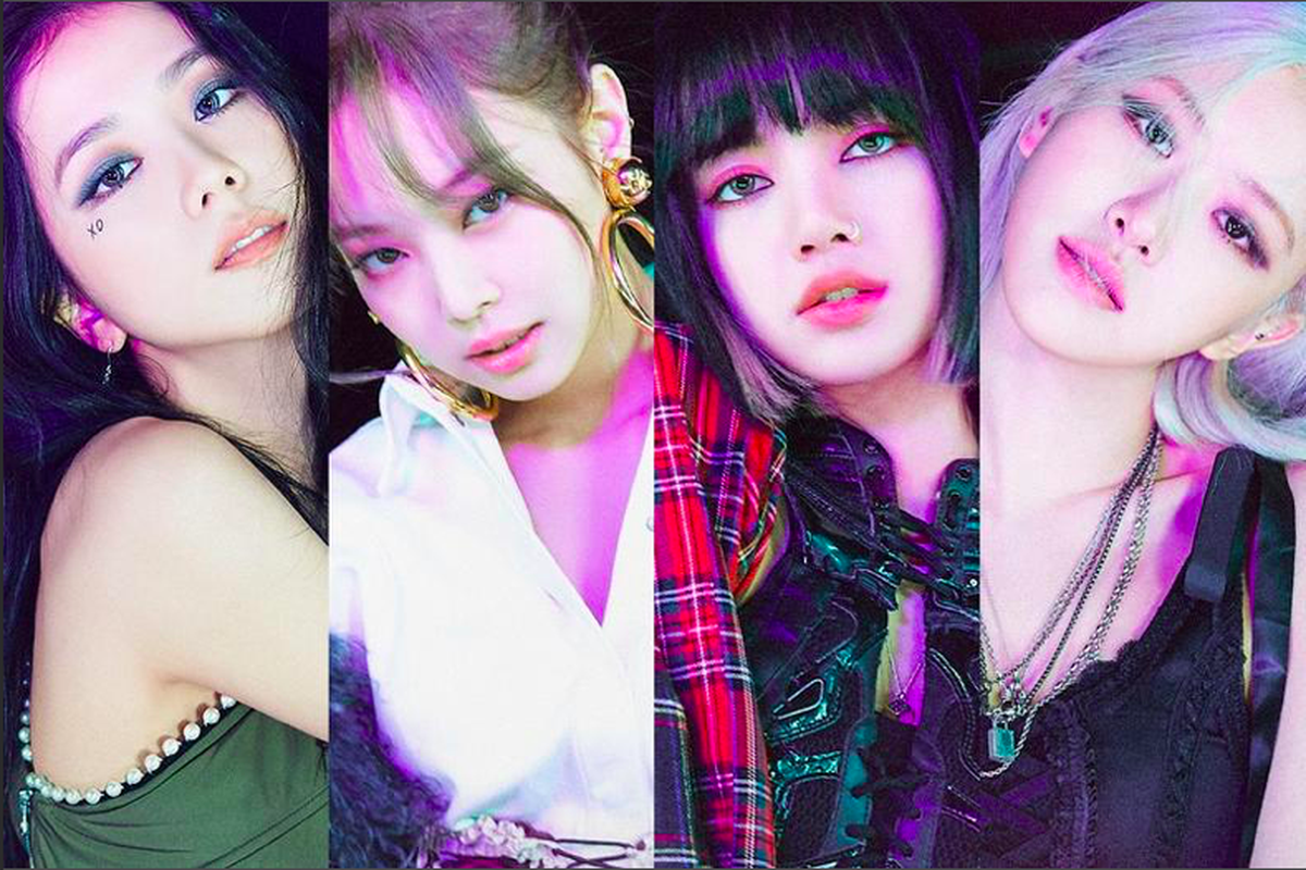 Rosé, Jennie, Lisa dan Jisoo yang tergabung dalam idol grup BLACKPINK