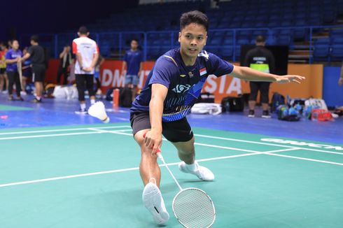 Badminton Asia Championships 2023, Rekor Ginting Vs Kanta Tsuneyama