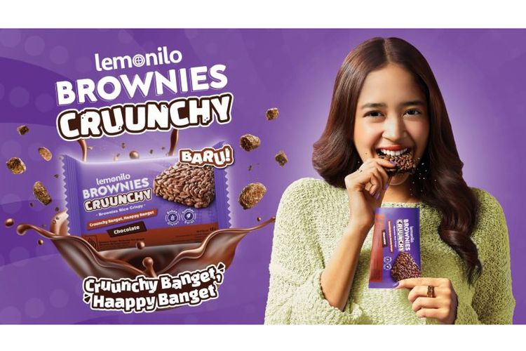Snack terbaru dari Lemonilo, Brownies Cruunchy. 