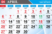 Daftar Libur April 2026, Ada Long Weekend