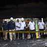 Garis Polisi di Gedung Utama Kejagung yang Terbakar Dibuka