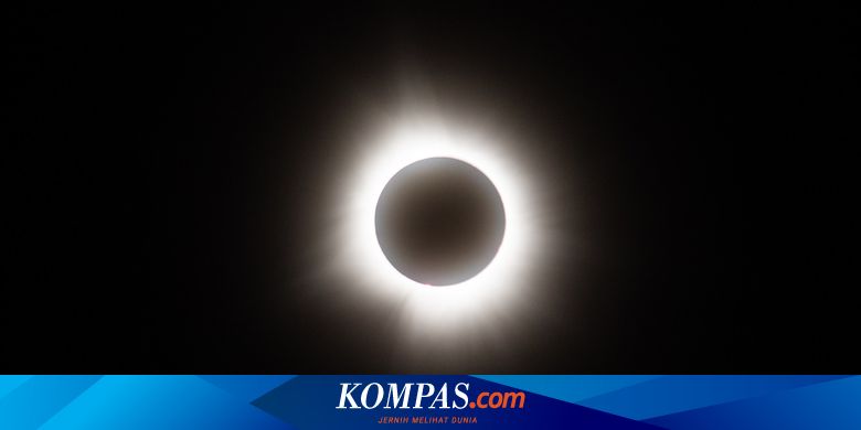 Penampakan Gerhana Matahari Total di Amerika Utara, Disaksikan Puluhan Juta Orang