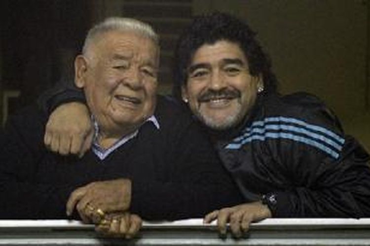 Diego Maradona dan ayahnya, Don Diego
