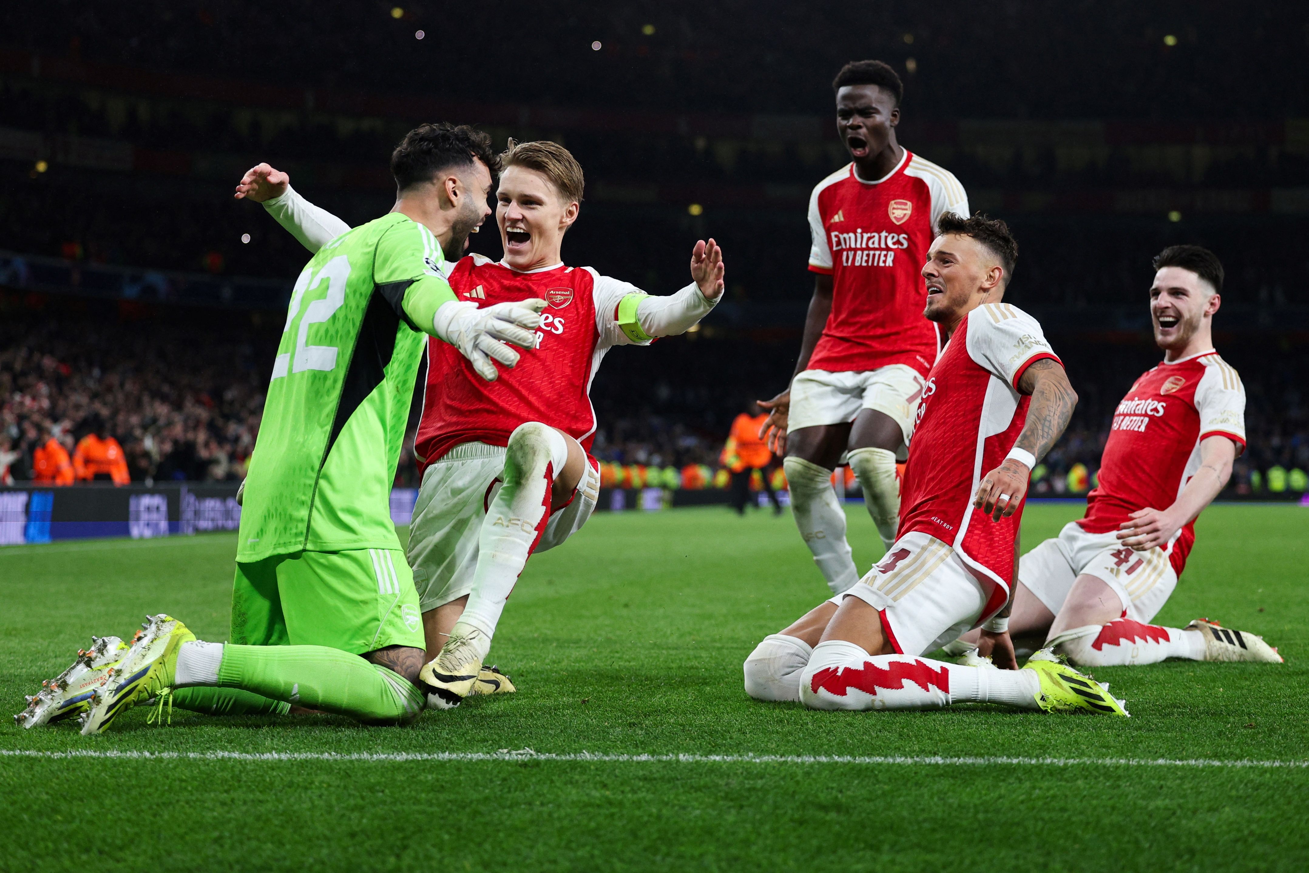 Arsenal ke 8 Besar Liga Champions Usai 14 Tahun, David Raya Bukan Pahlawan