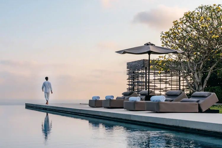 Alila Villas Uluwatu di Bali.