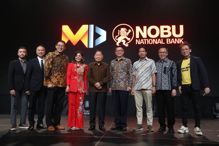 Kerja sama antara MD Co dan Nobu Bank untuk membantu UMKM Indonesia pada acara InspiraFest 2023 di Tangerang, Sabtu (12/8/2023).