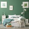Berbagai Pilihan Warna Hijau yang Dapat Diaplikasikan di Kamar Tidur 