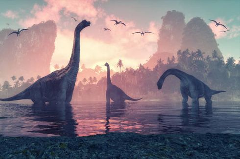 5 Jenis Dinosaurus yang Berleher Panjang