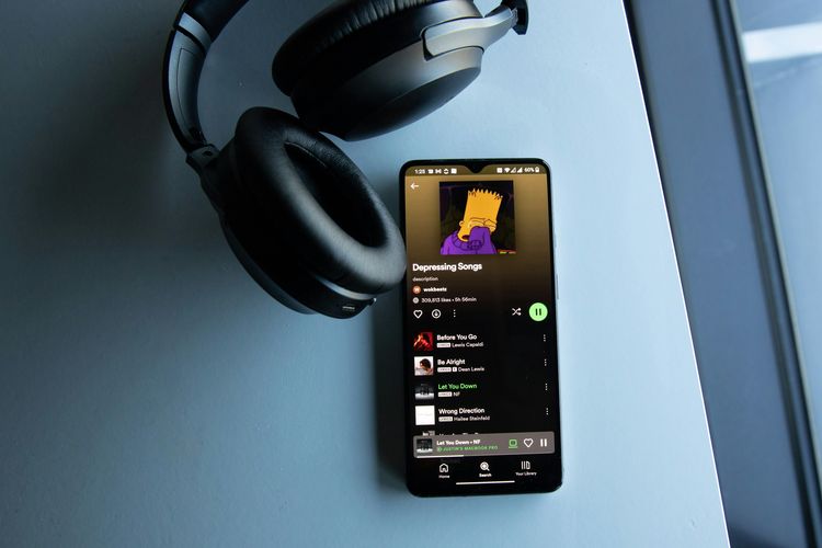 Cara menghubungkan headphone bluetooth ke HP Android.