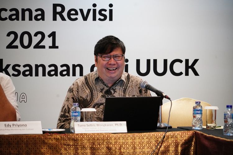 Kepala Institute of Advanced Studies in Economics and Business Universitas Indonesia (UI) Turro Selrits Wongkaren.