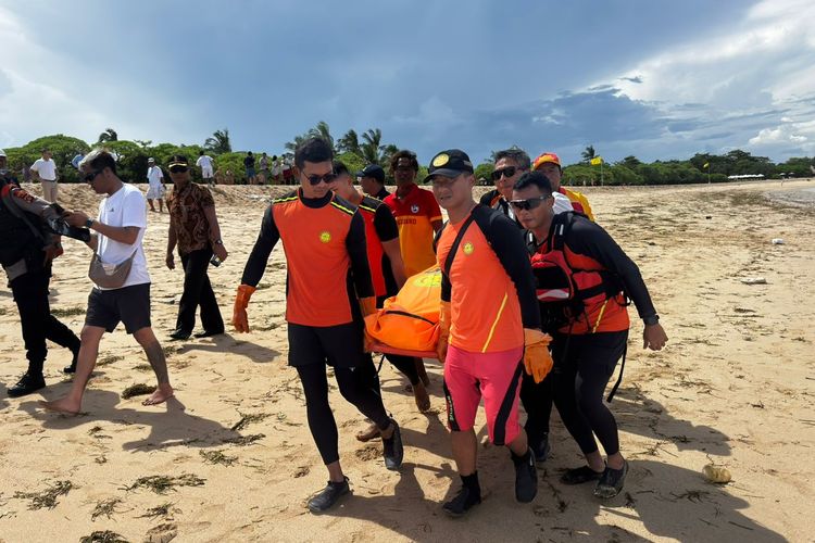 Turis Serbia Hilang di Pantai Mengiat Nusa Dua, Ditemukan Meninggal