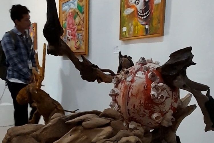 Dari Kayu Hanyut hingga Patung Semar, Seniman Kulon Progo Sulap 