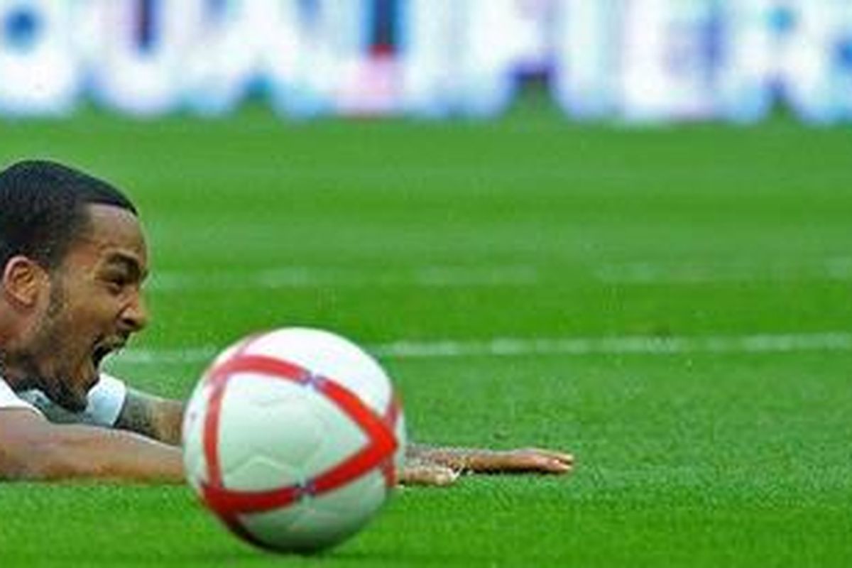 Gelandang Arsenal, Theo Walcott. 