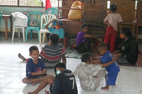 Ribuan Pengungsi Erupsi Gunung Lewotobi Laki-laki di Flores Timur Kekurangan Makanan dan Obat-obatan