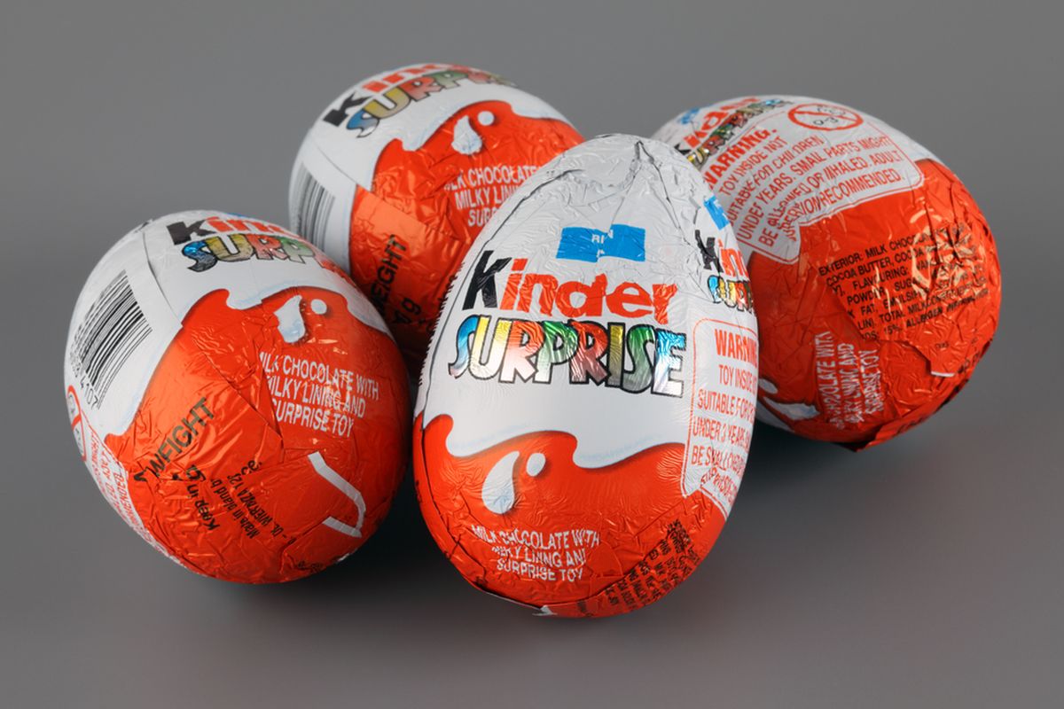 Kinder Surprise berbeda dengan Kinder Joy. 