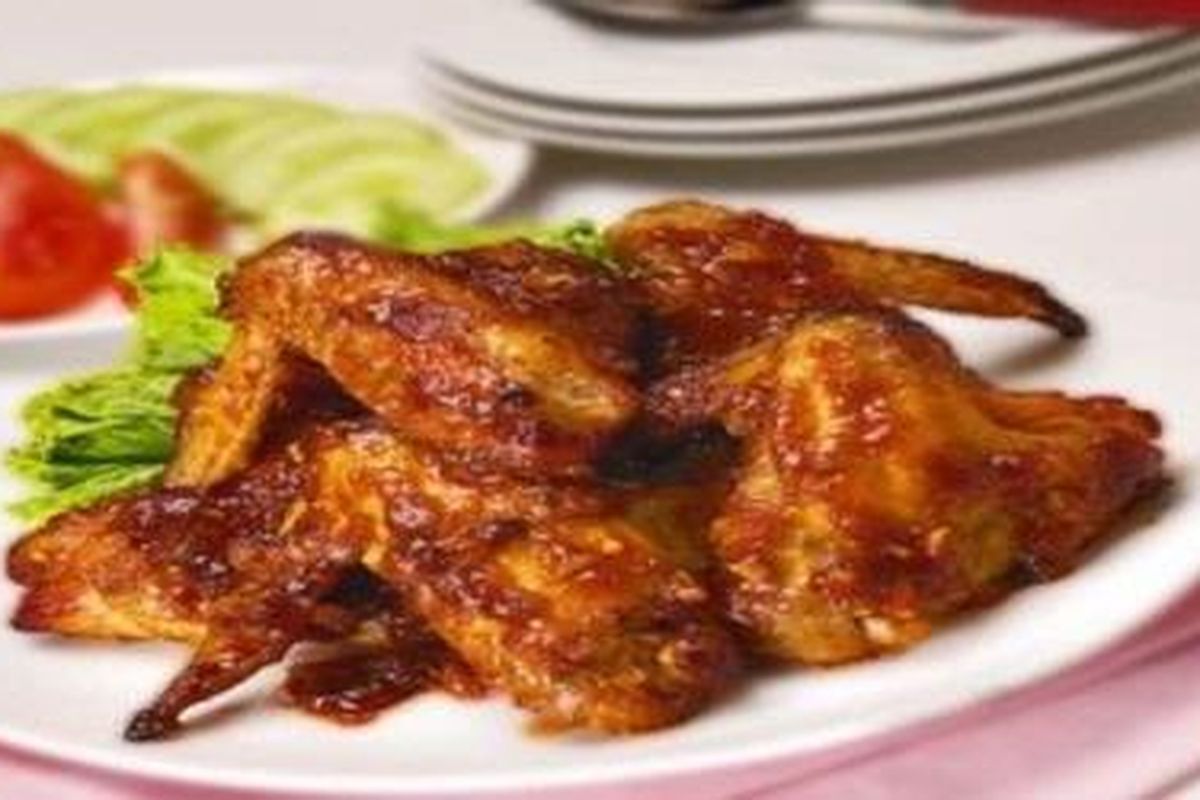 Ayam bakar bumbu kacang