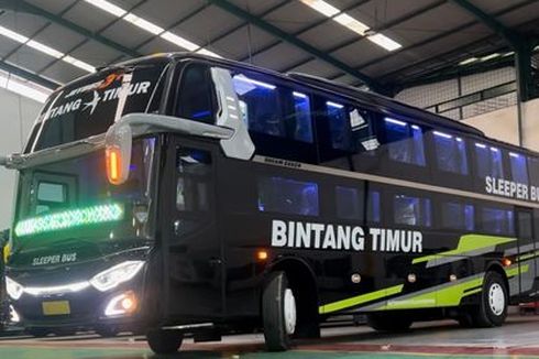 PO Bintang Timur Rilis Lagi Bus Selonjoran dari Karoseri Adiputro