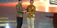 Kementerian P2MI Raih Peringkat 5 di Anugerah Keterbukaan Informasi Publik 2025