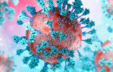 ilustrasi virus corona