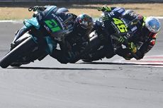 MotoGP San Marino - Franco Morbidelli Juara, Valentino Rossi Beri Selamat