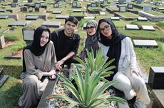 Ziarah ke Makam Adjie Massaid Bareng Thariq Halilintar, Aaliyah: Don't Worry Dad