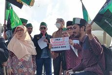 Temui Massa Aksi Demo di DPR, Fraksi PKS Pamer Aksi 