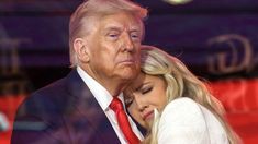 Momen Istri Charlie Kirk Peluk Trump di Upacara Penghormatan Terakhir Sang Suami